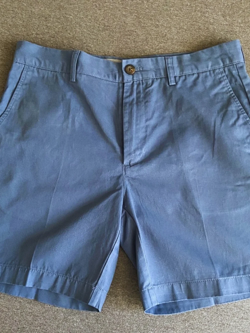 Men’s Chino Shorts - Deep Blue Color